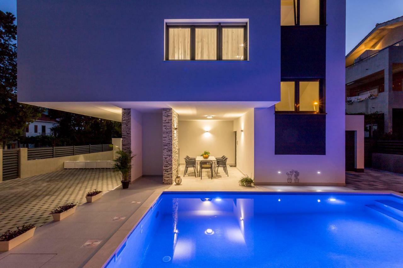 Villa Ema Kastela With Private Heated Pool Exterior photo