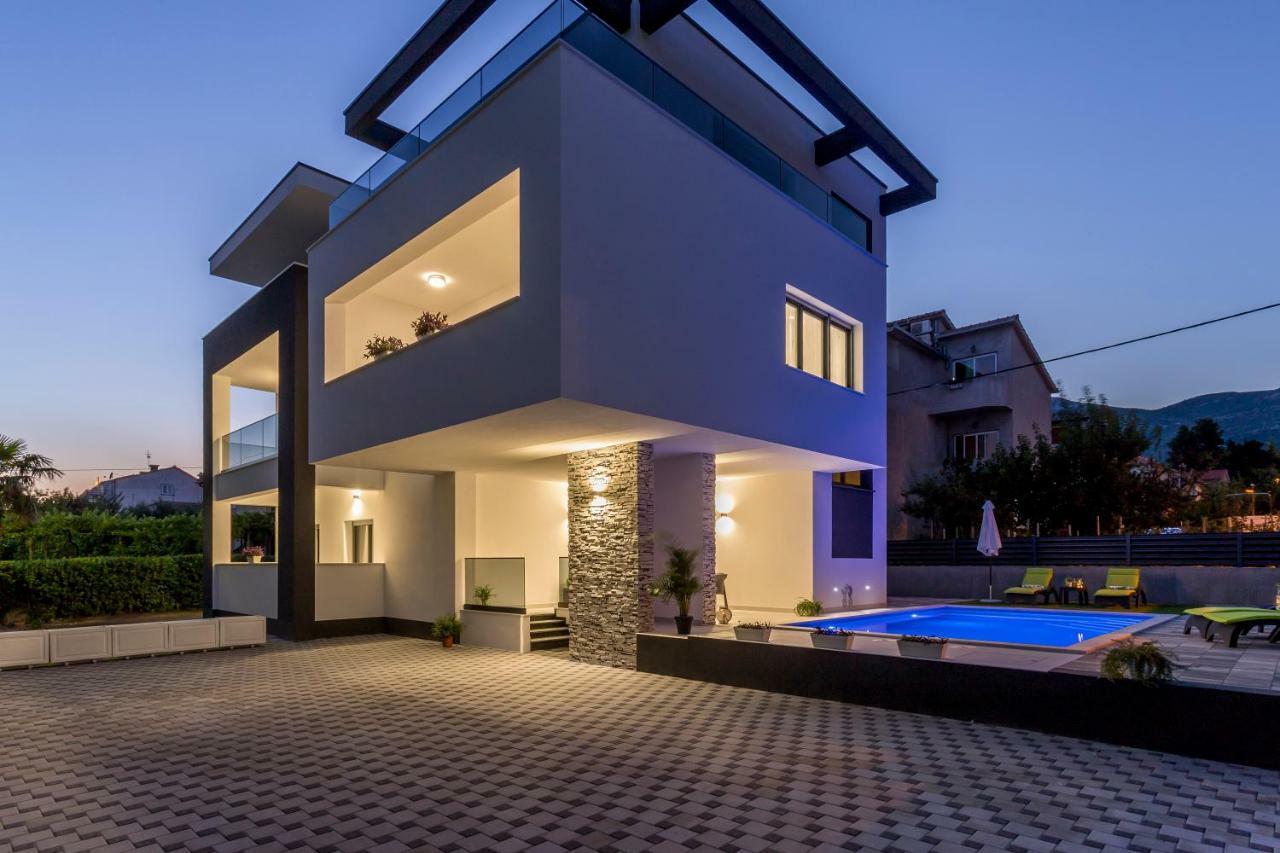 Villa Ema Kastela With Private Heated Pool Exterior photo